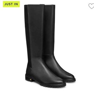 STUART WEITZMAN City Leather Knee-High Boots (7)